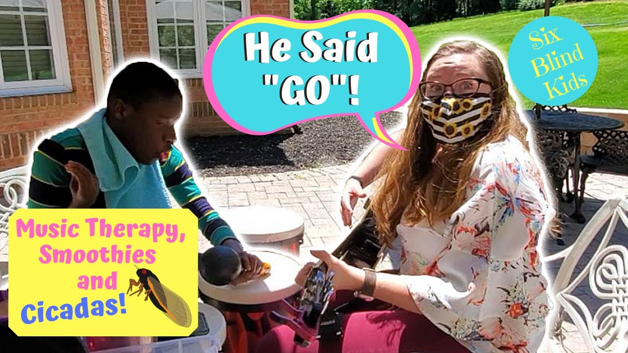 Obed Says Go!  Music Therapy On The Patio - Emergence of the 17 Year Cicadas! YUCK!