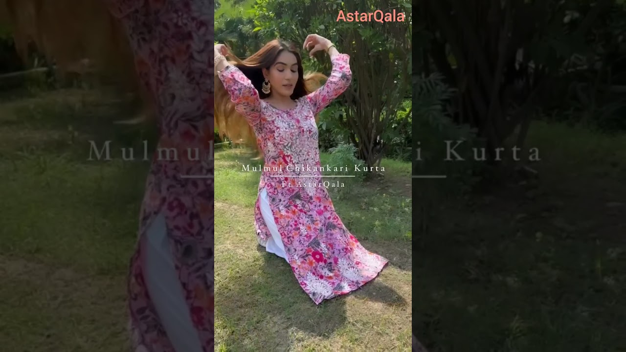 Shama Chikankari Mulmul By Astarqala #chikankari #kurta #trending #ethnicwear