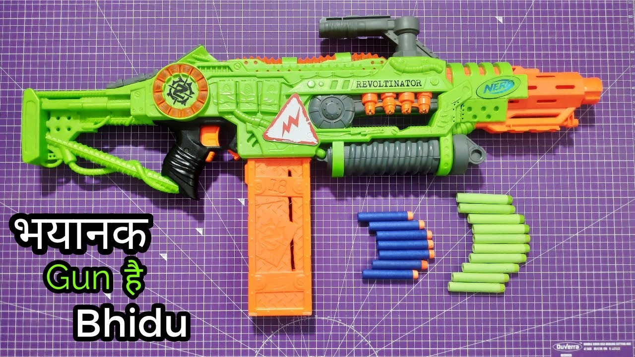 Nerf Revoltinator Review & Fire Test - i Toy