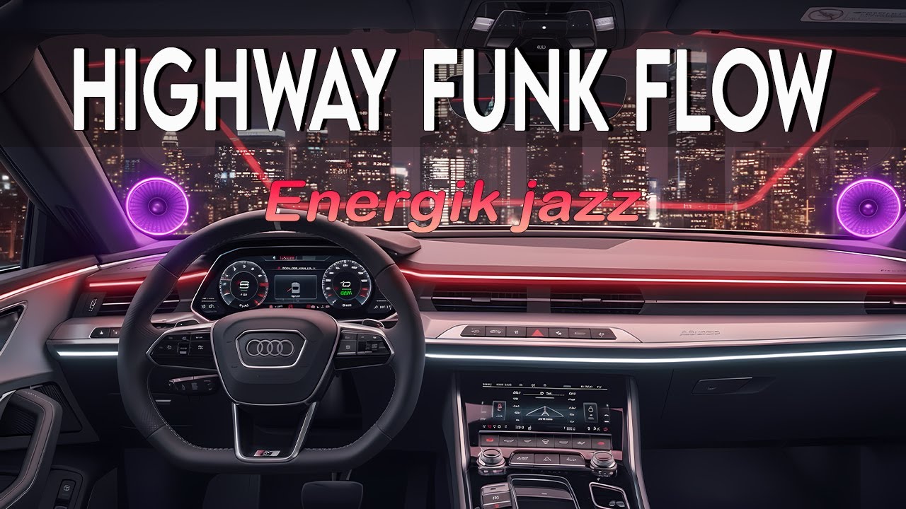 Midnight Overdrive Funk 🌃🔥 High-Energy Jazz for Long Drives🎶
