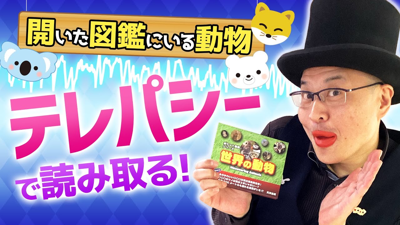 【マジックグッズ紹介】メンタリストの動物図鑑【テンヨー】【キデイランド大阪梅田店マジックショップ】