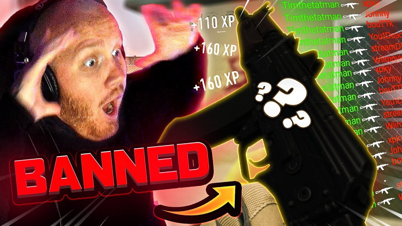 USING A BANNED GUN IN MW2