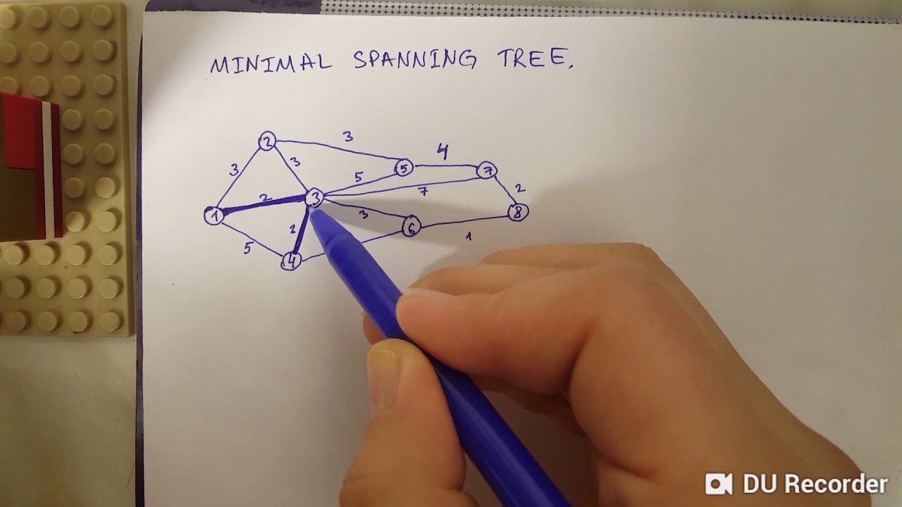 Network problems. Part 2. Minimal spanning tree.