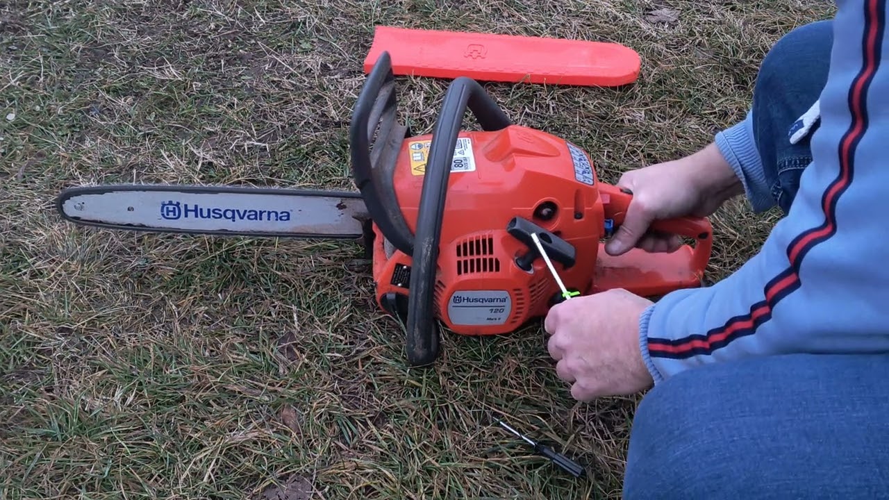 Husqvarna 120 Mark II új gép,bejáratás utáni karburálást igényel!(fulladt a fában)