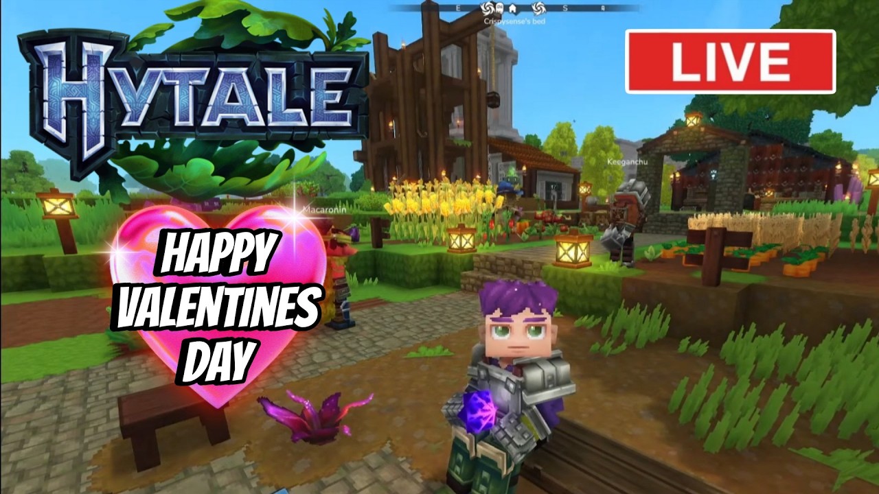 Valentine's Day in HYTALE (now with some Mods!)