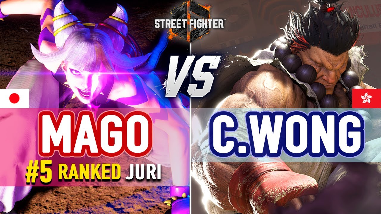 SF6 🔥 Mago (#5 Ranked Juri) vs Chris Wong (Akuma) 🔥 SF6 High Level Gameplay