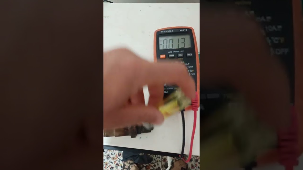 Lambda, Oksijen sensörü testi ve çalışma ilkesi