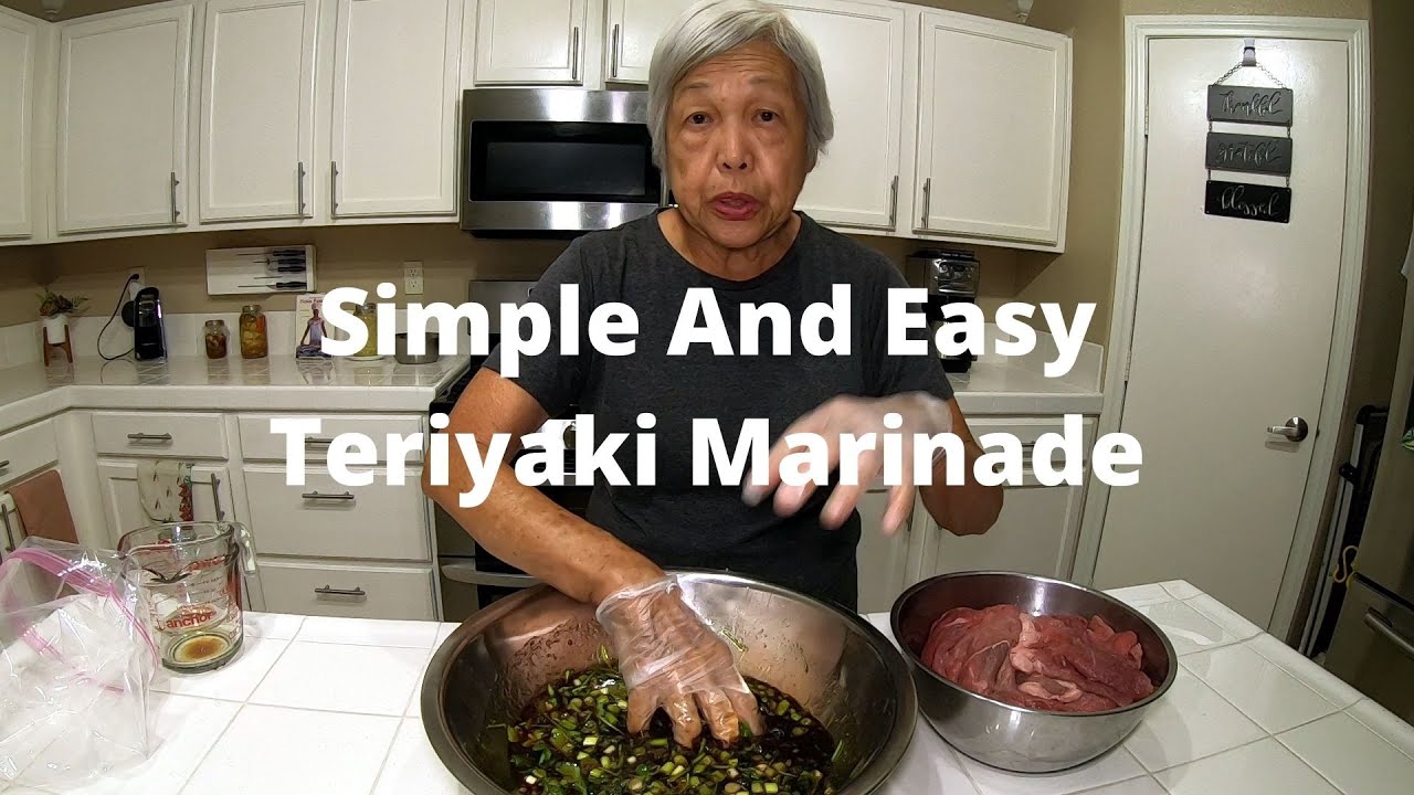 Simple And Easy Teriyaki Marinade 😋😛