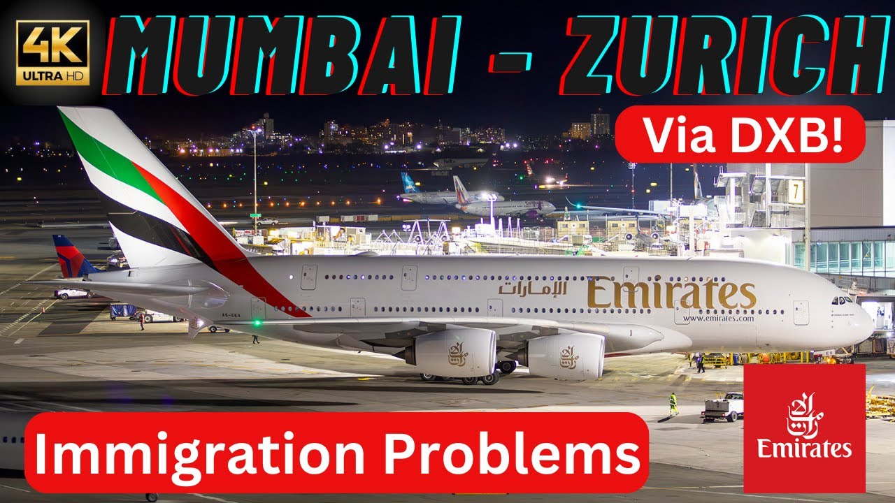 EMIRATES REVIEW | ASTOUNDING! | MUMBAI - ZURICH | Economy Class | A380
