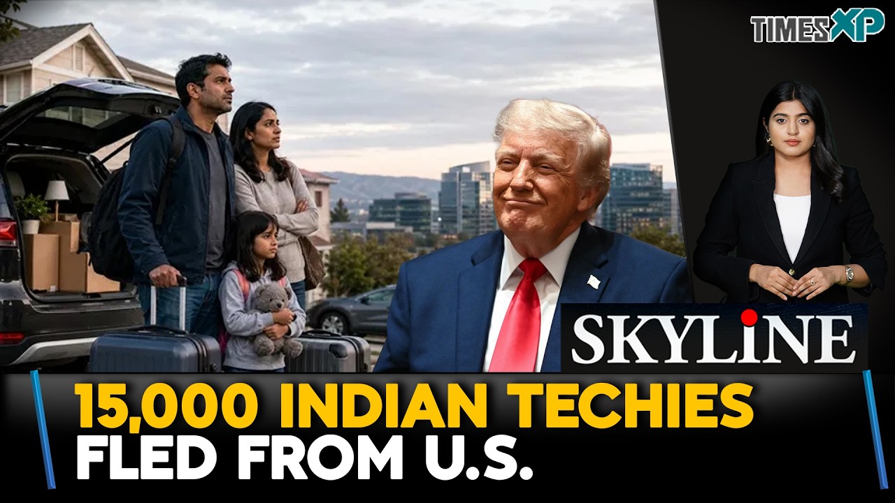 15,000 Indian Techies Fled From The U.S.| Indians In The U.S.| Skyline With Driti Atri