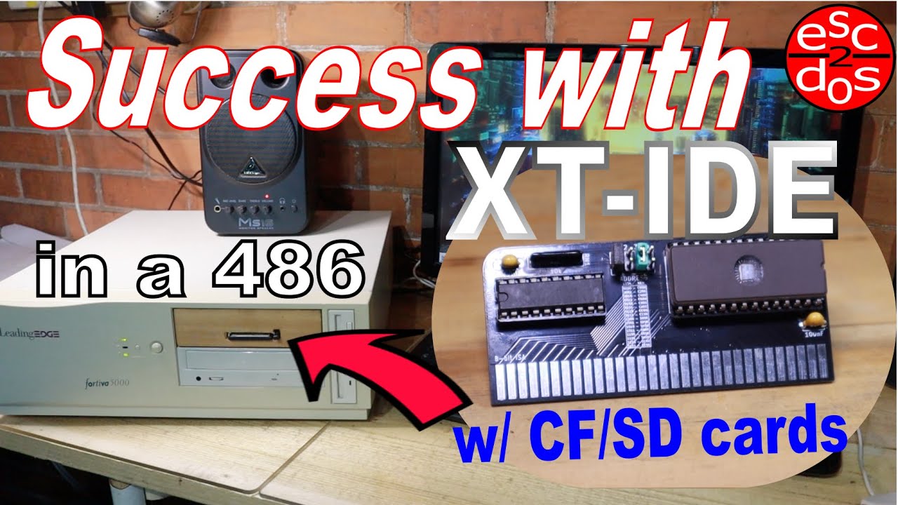 Success with XT-IDE in a 486