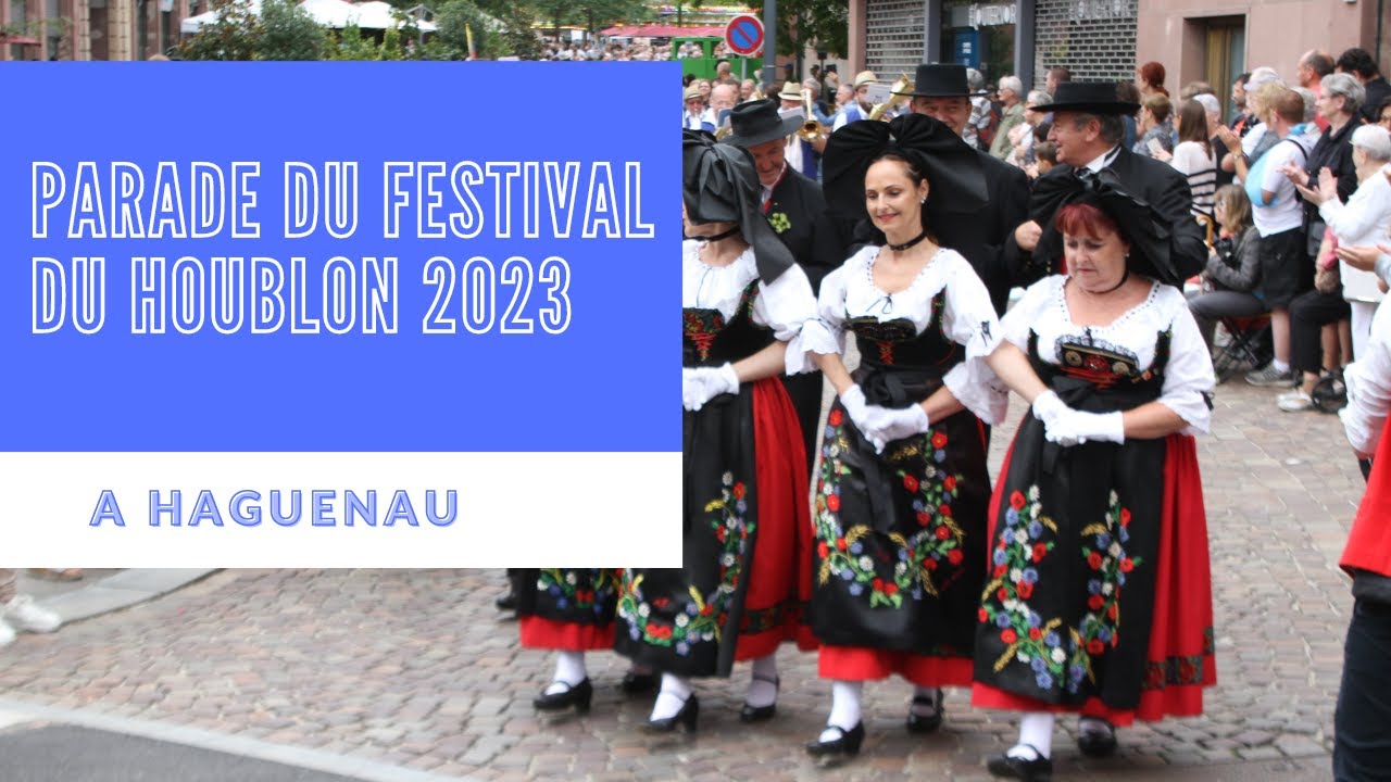 Défilé du Festival du Houblon 2023 à Haguenau