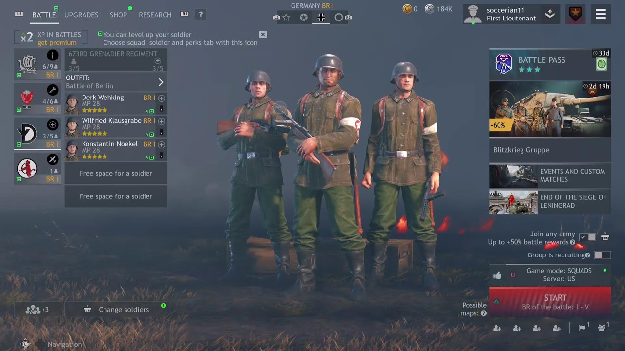 Grinding Enlisted