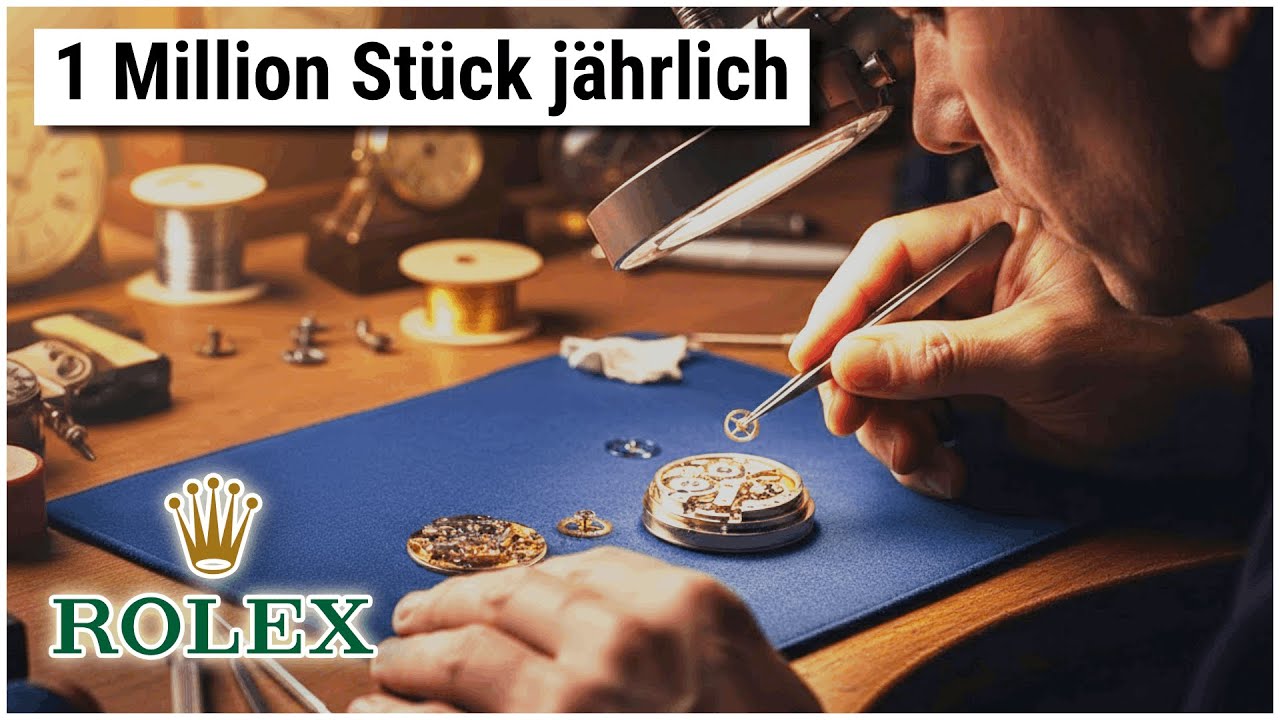 Wie Rolex-Uhren Hergestellt Werden - 12 Monate Pro Uhr