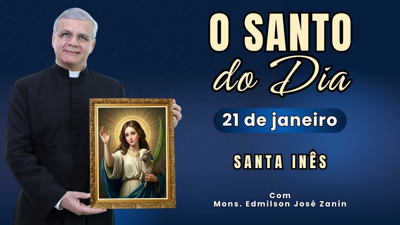 SANTO DO DIA - 21 DE JANEIRO: SANTA IN&Ecirc;S