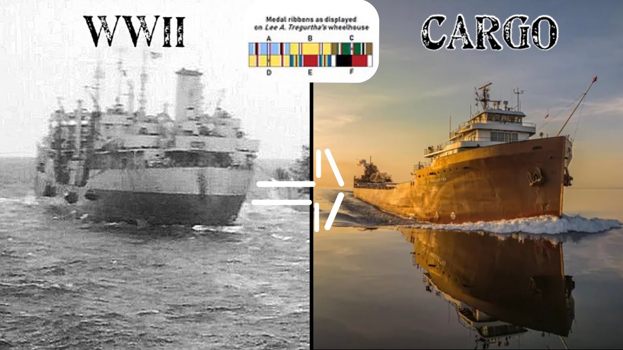 This Warship Became A Cargo Ship