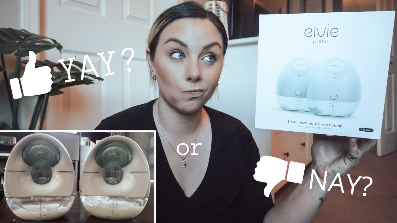 ✨ Elvie Breast Pump Unboxing✨First Impressions | All Day Pumping🐮
