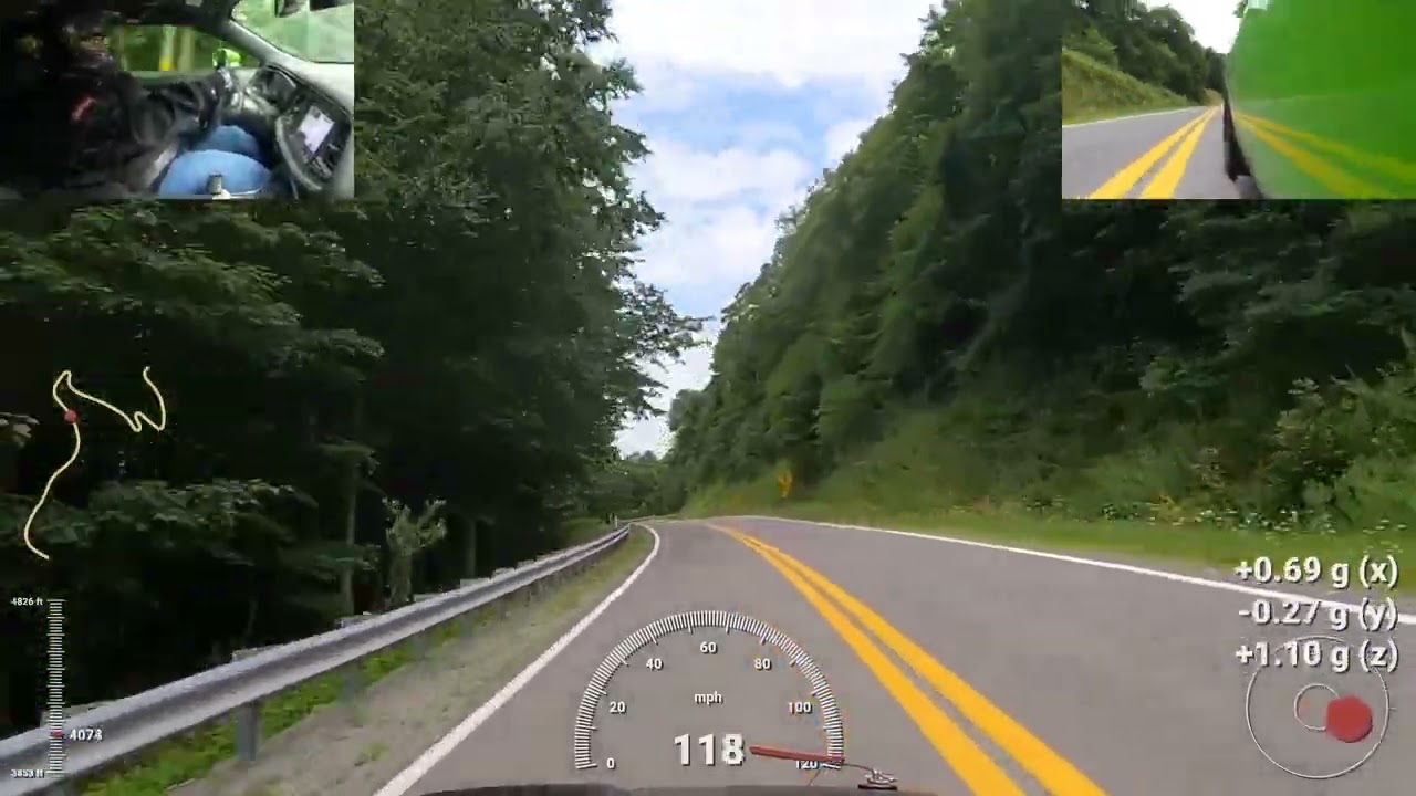 West Virginia Hillfest 2024 in a Challenger