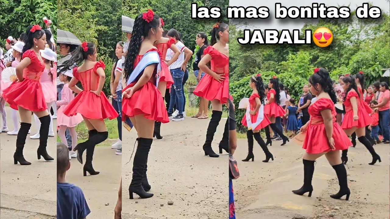 Las chicas más bonitas del JABALÍ en el desfile del 15 de septiembre🇬🇹