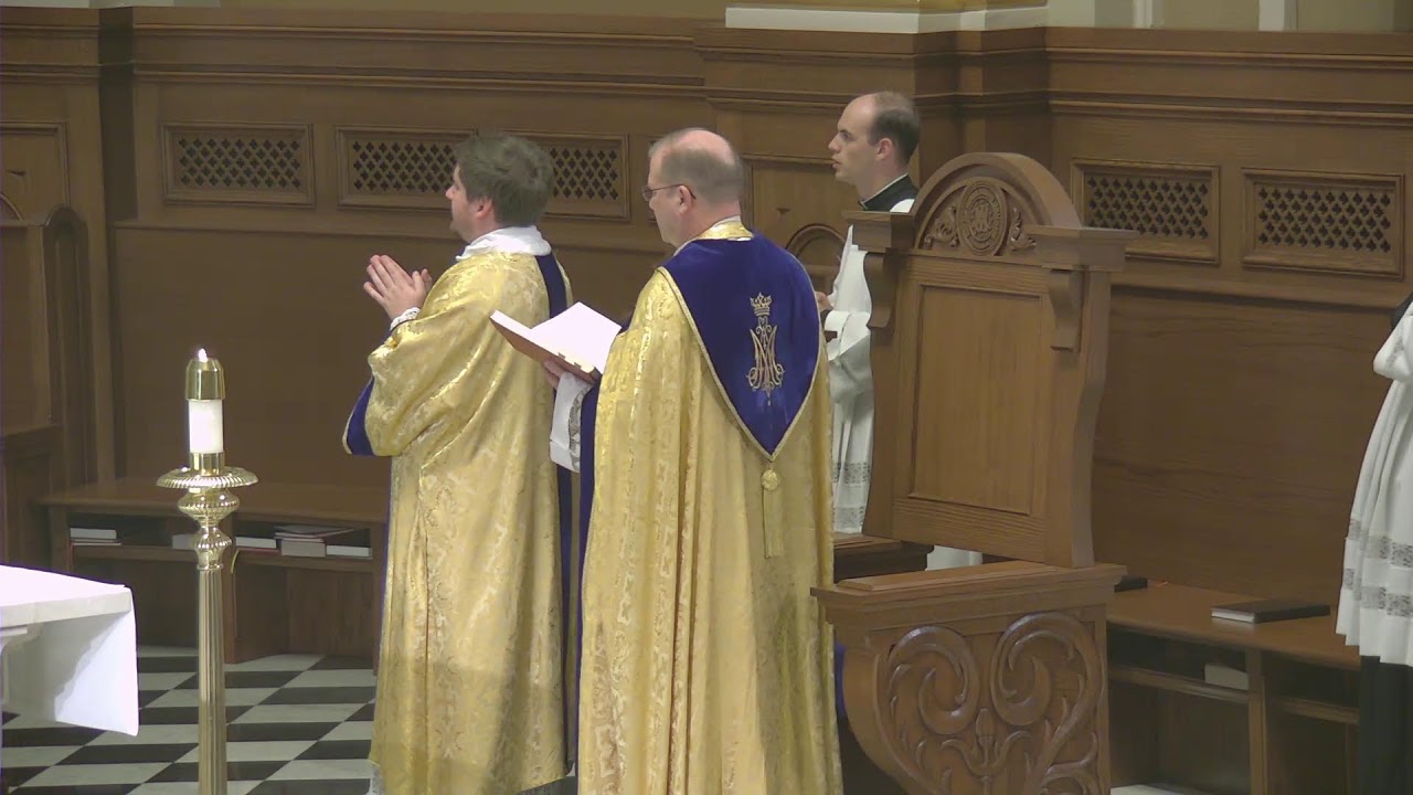 Solemn Vespers - St. Louis King of France - August 25, 2025
