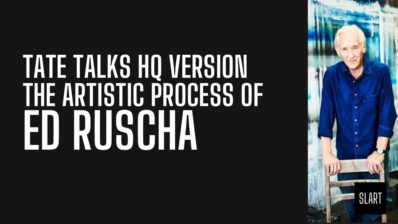 Ed Ruscha Talks His Most Famous Pieces