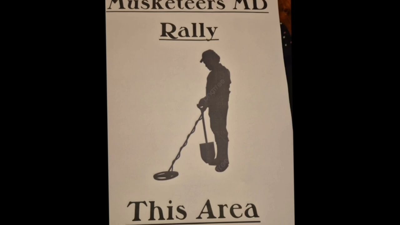 Metal Detecting Rally with Musketeers