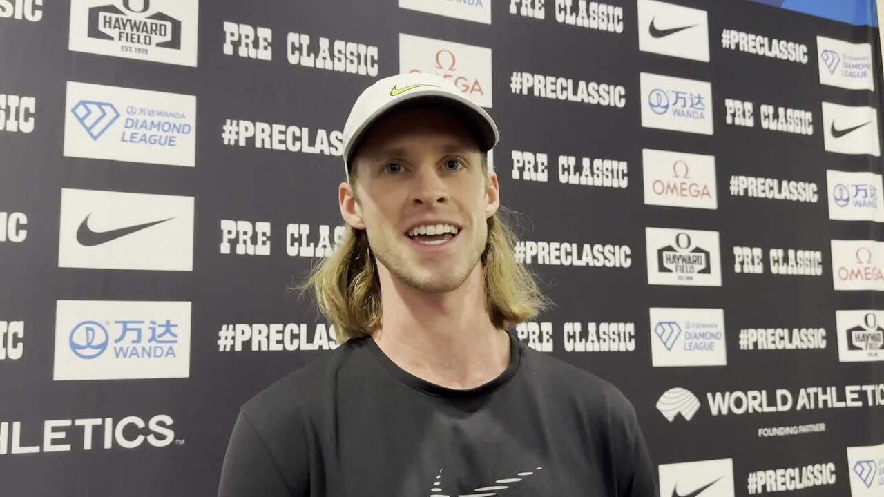 Olympic Gold Medalist Cole Hocker Back in Eugene For Pre Classic [Interview]