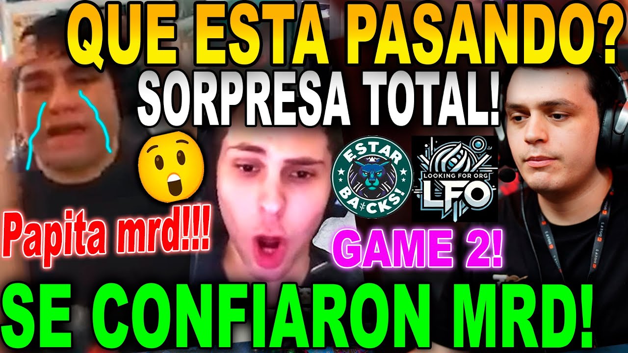 😲SE CONFIARON!😲 BENJAZ Y MANDY ANALIZAN EL GAME 2 DE LFO VS ESTAR BACKS!  ESLONE BIRMINGHAM!