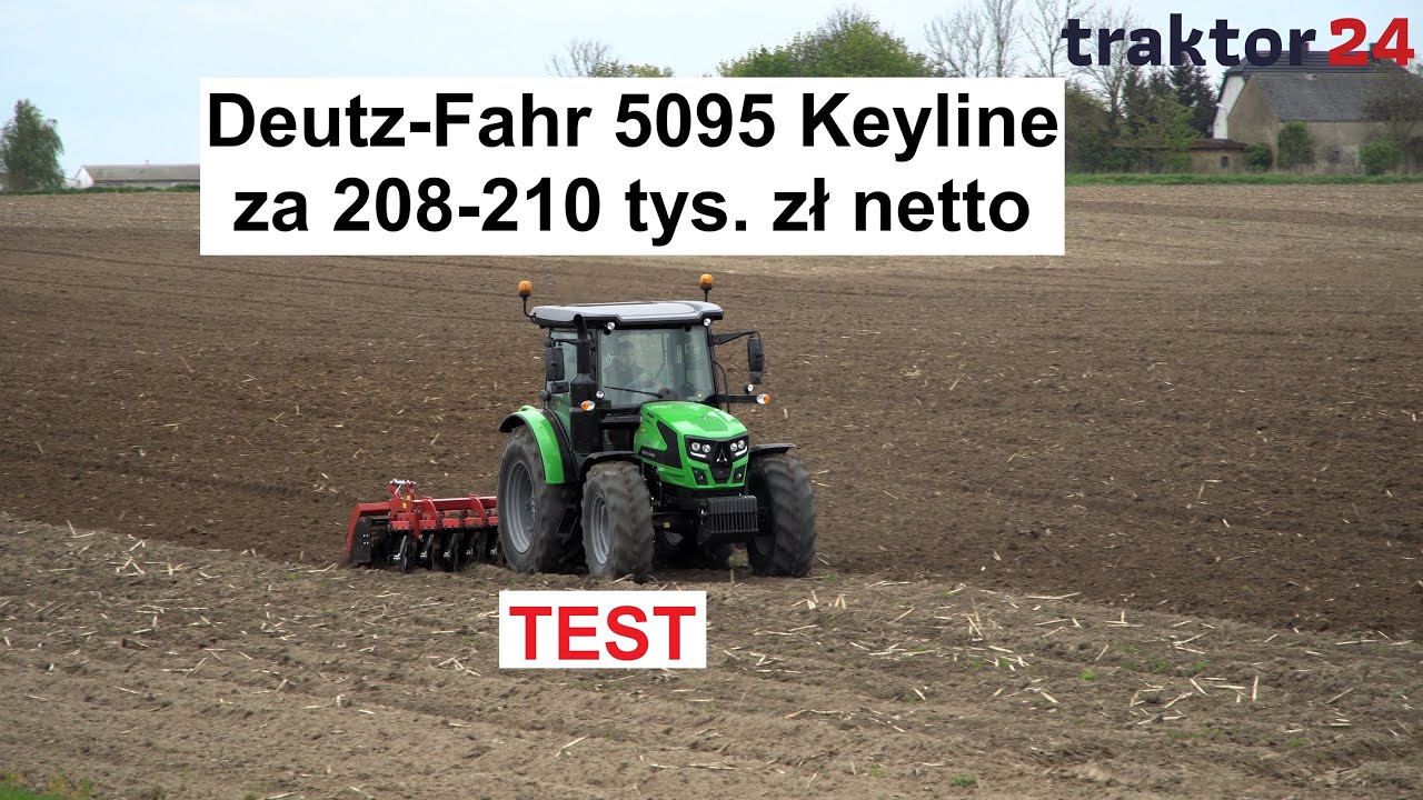 Deutz-Fahr 5 Keyline trafia w dziesiątkę polskiego rynku ciągnik&oacute;w 75-106 KM #deutzfahr