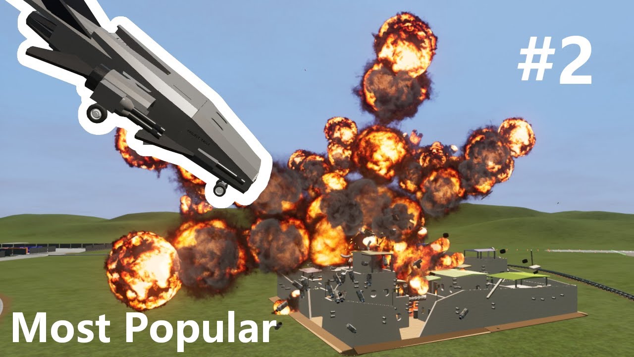 Blowing up a city with a NUKE!!!!!! - Brick Rigs Most Popular Creations