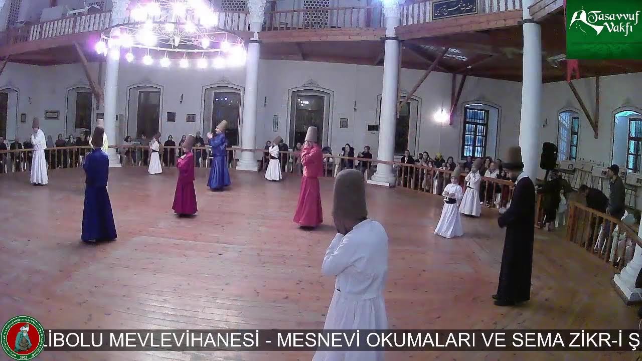 Tasavvuf Vakfı - Gelibolu Mevlevihane'si -  Sema Zikr-i Şerifi (15/12/2024)