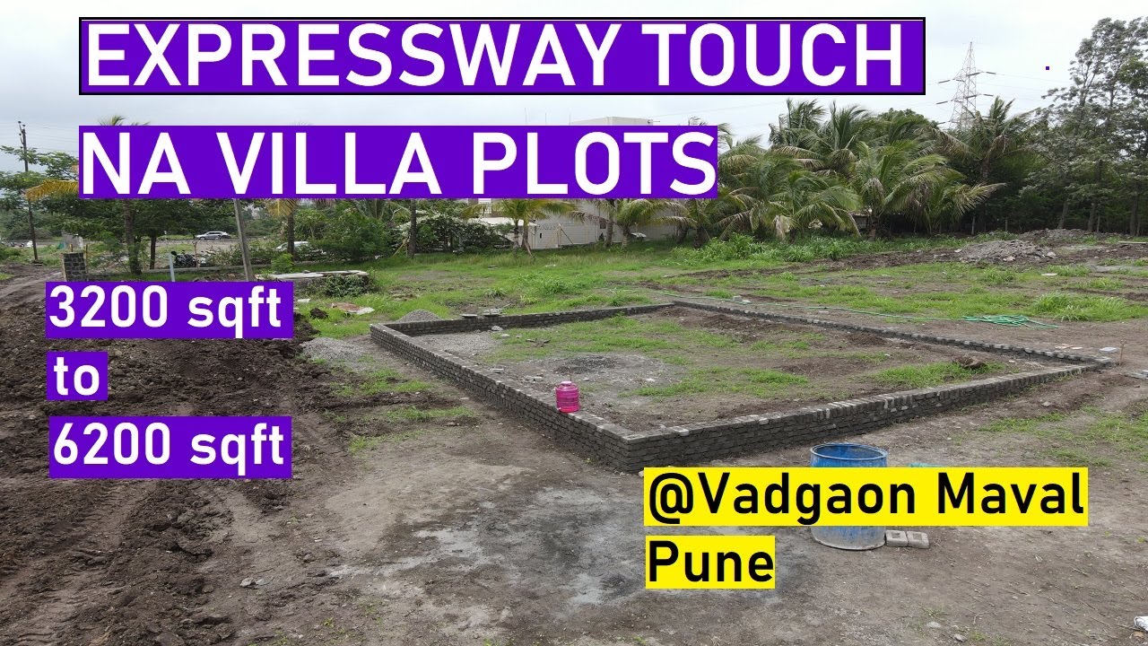 I Mumbai Pune Expressway Touch Premium NA Bungalow Plots for SALE At Vadgaon Maval Talegaon Pune I