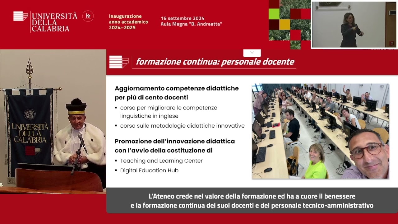 Inaugurazione 53°  anno accademico (2024/2025)