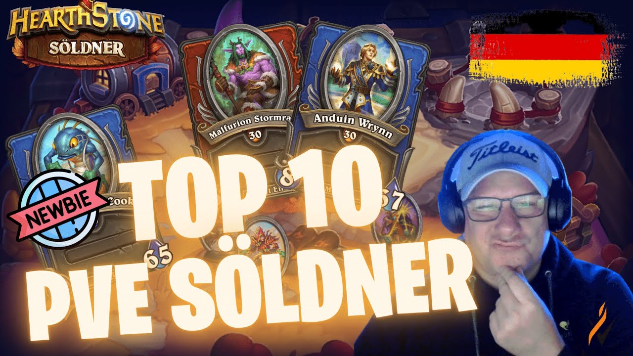 🇩🇪🇩🇪[Hearthstone -Söldner] ANFÄNGER GUIDE - 10 WICHTIGSTEN PVE MERCS & COMPS   🇩🇪🇩🇪