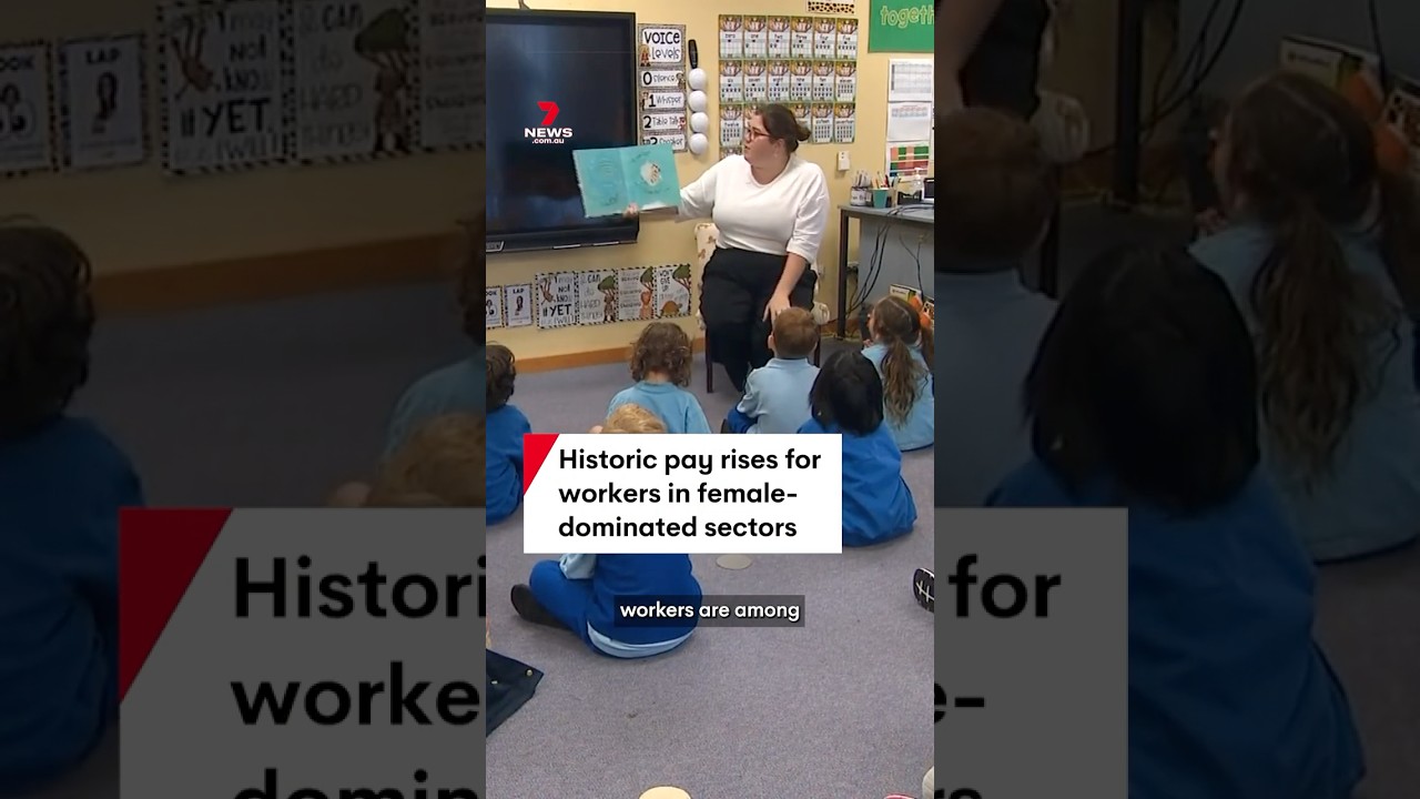 Historic pay rises for workers in female-dominated sectors