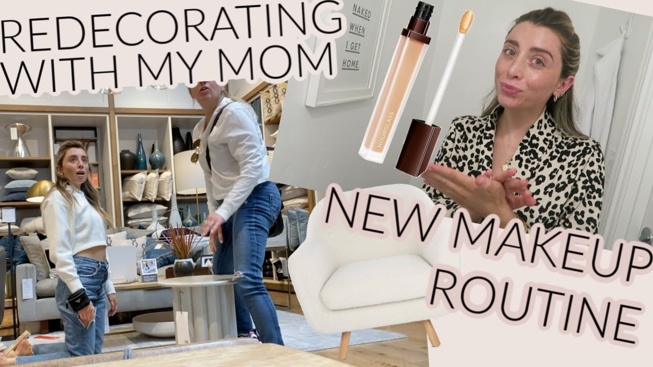 Starting to redecorate with my MOM and NEW product GRWM! | Vlog Lauren Elizabeth