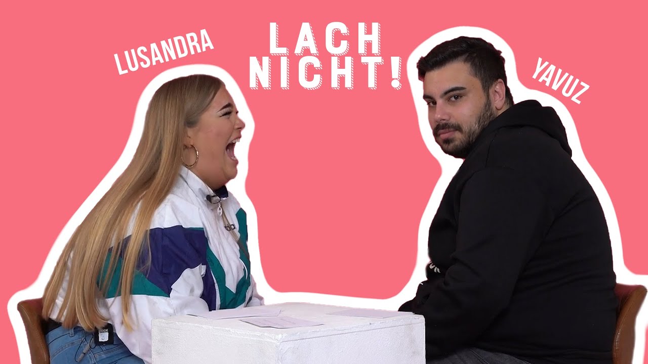 Flachwitz-Challenge mit Lusandraa und Yavuz (Wer lacht, verliert!)