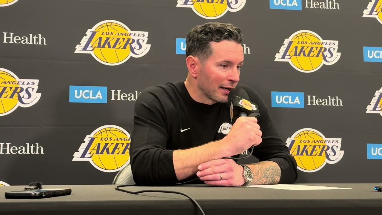 JJ Redick Discusses Lakers Loss To Thunder, Poor Officiating 