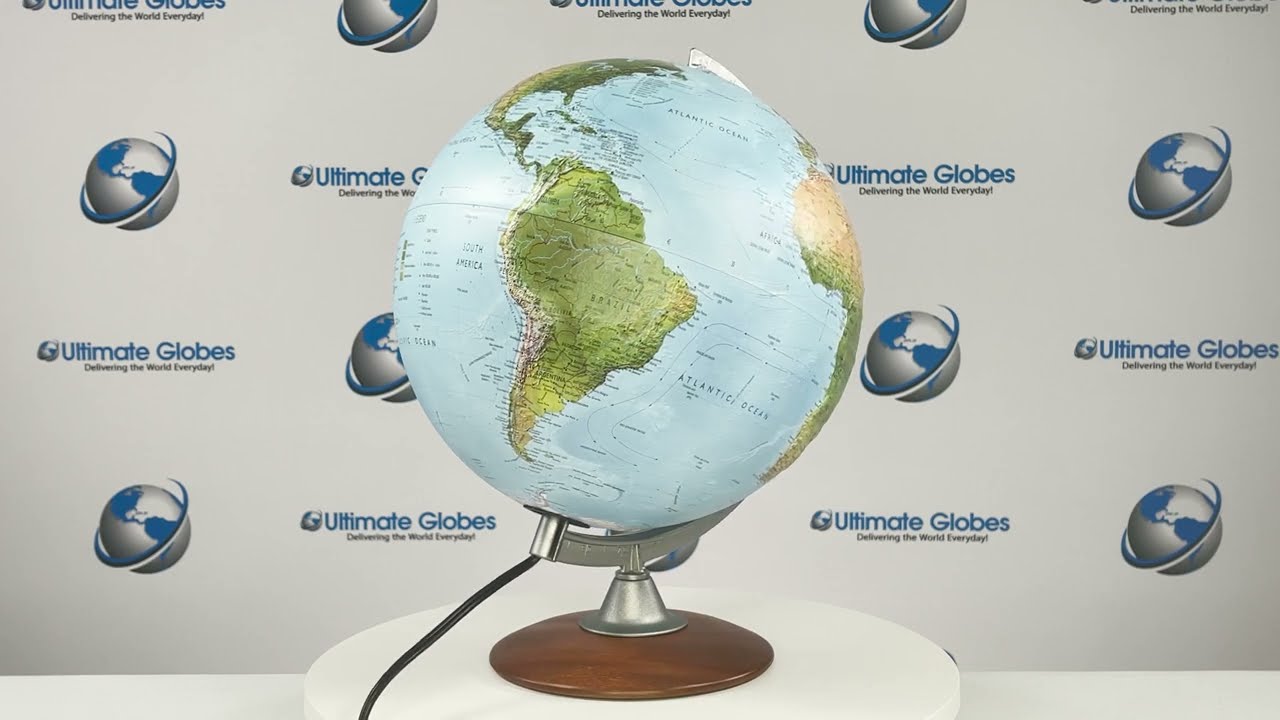 Tactile Relief Globe 12