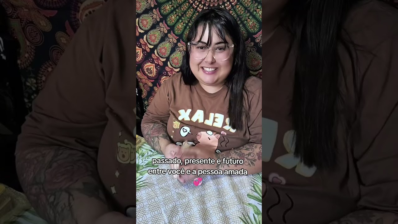 Sua conexão amorosa 💗Passado, presente e futuro dessa conexão.