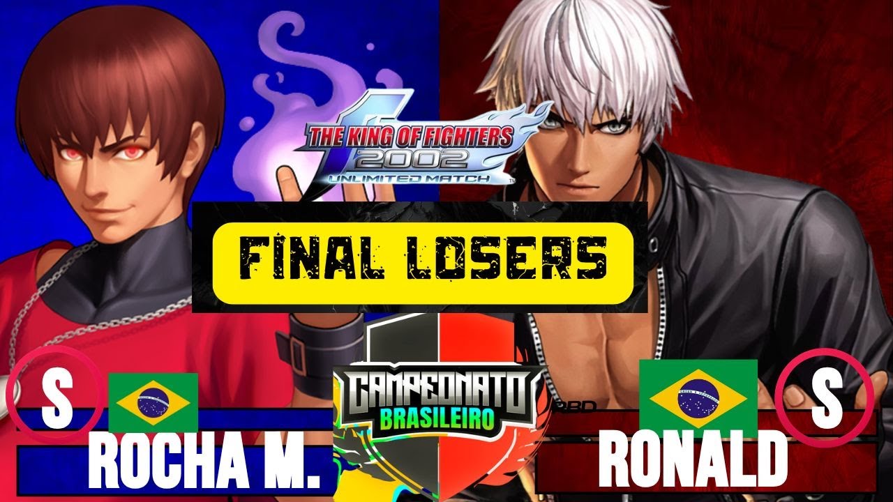 🏆FINAL LOSERS - Campeonato Brasileiro KOF 2002UM -(DIA 7)-   #kof2002 #snk #capcom #2026  #megasena