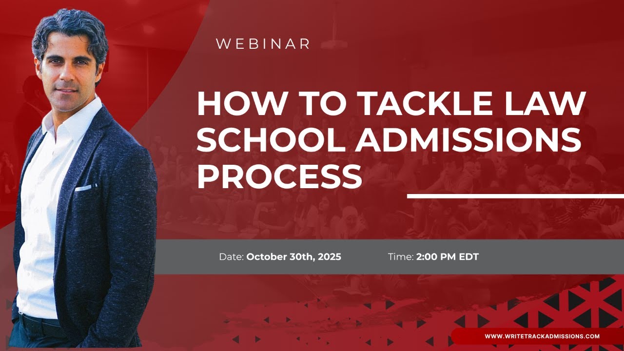 How to Tackle the Law School Admissions Process