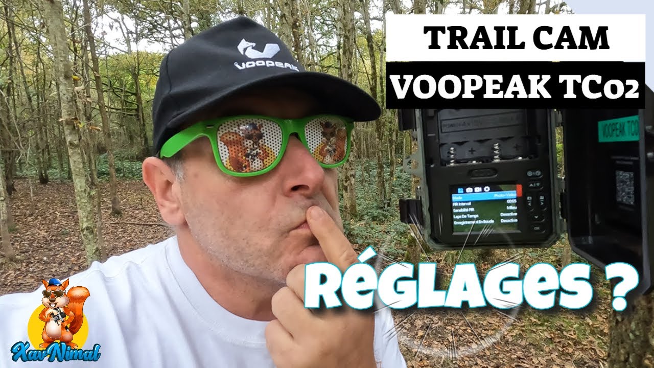 НАСТРОЙКИ ОХОТНИЧЬЕЙ КАМЕРЫ VOOPEAK TC02