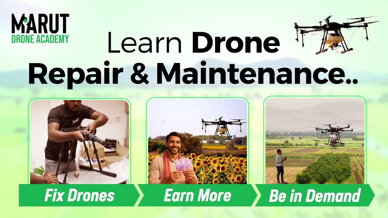 How drone repair and maintenance Course will be useful? | Drone repair course at MDA #dronerepair
