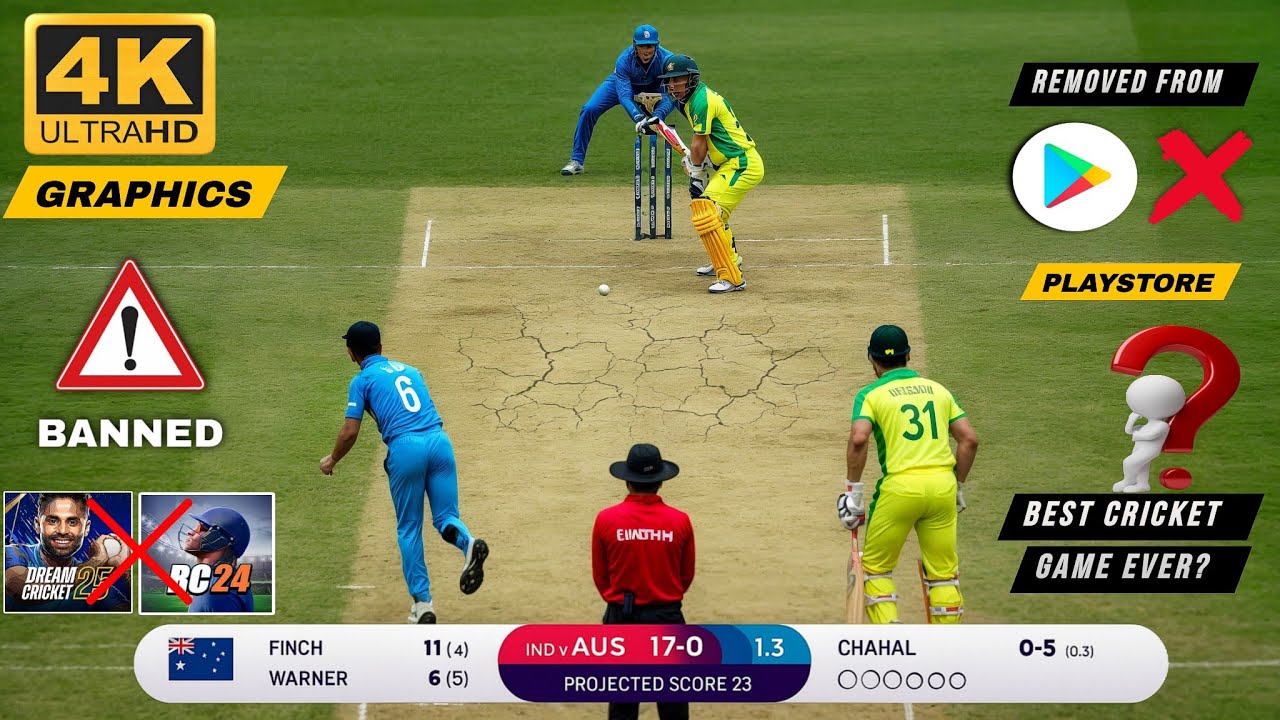 This High Graphics Cricket Game Vanished Mysteriously😱 BANNED or FORGOTTEN?