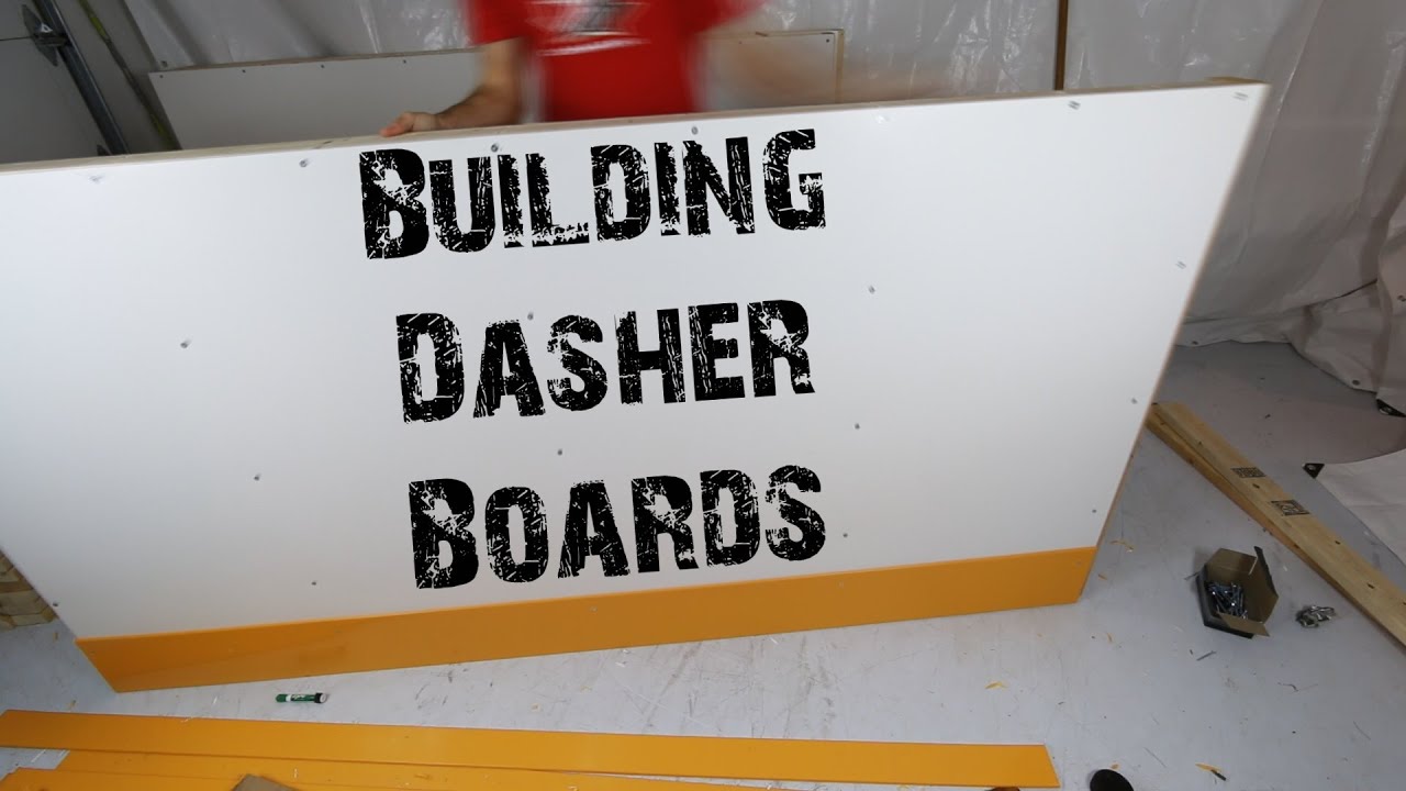 Building Dasher Boards Timelapse
