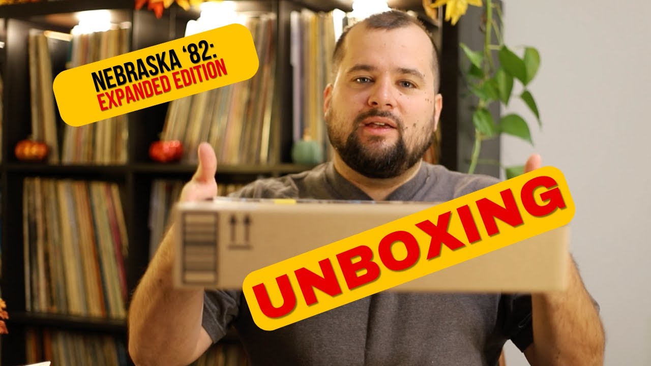 Unboxing Bruce Springsteen's Nebraska '82 - Did it survive shipping? #brucespringsteen #unboxing