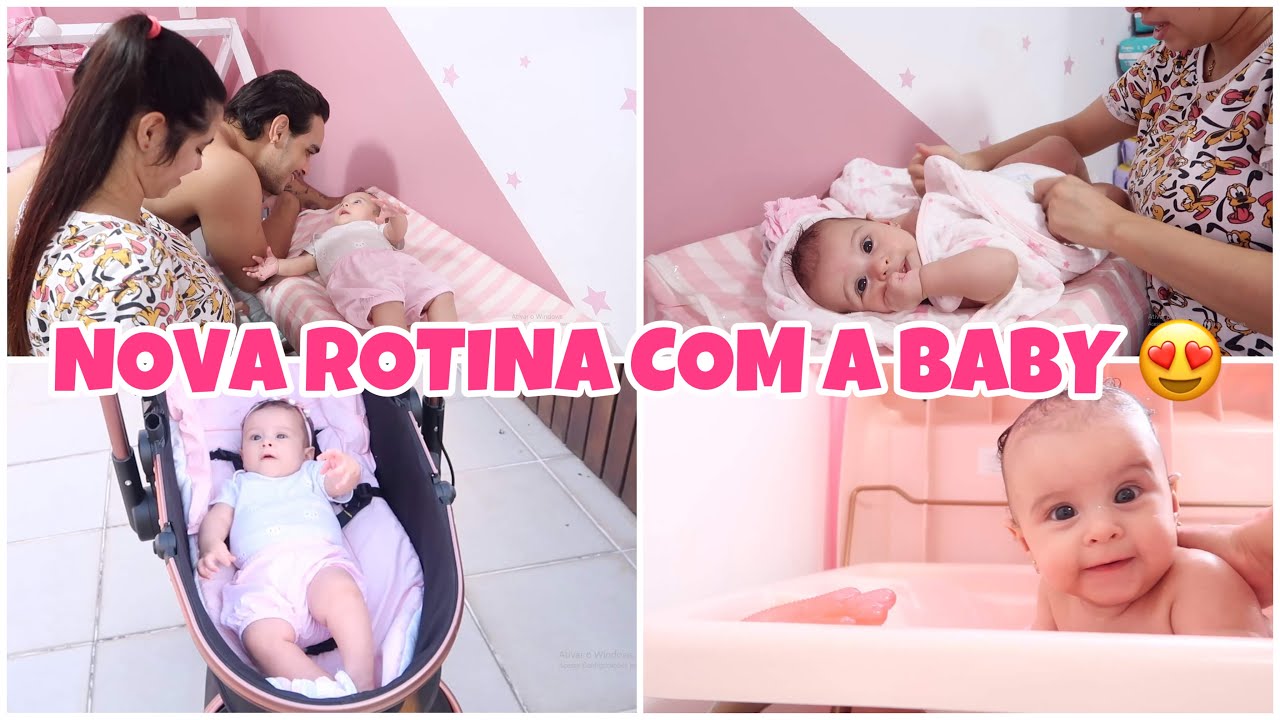 NOVA ROTINA COM UMA BEBÊ DE 4 MESES 👶🏻 SCARLETT SOPHIE ESTÁ DANDO GARGALHADAS 😍 | Lidiane Pícculi