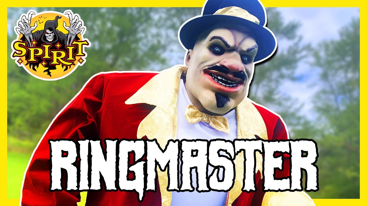 Spirit Halloween - Ringmaster Unboxing/Setup | Spirit Halloween 2024 Animatronic