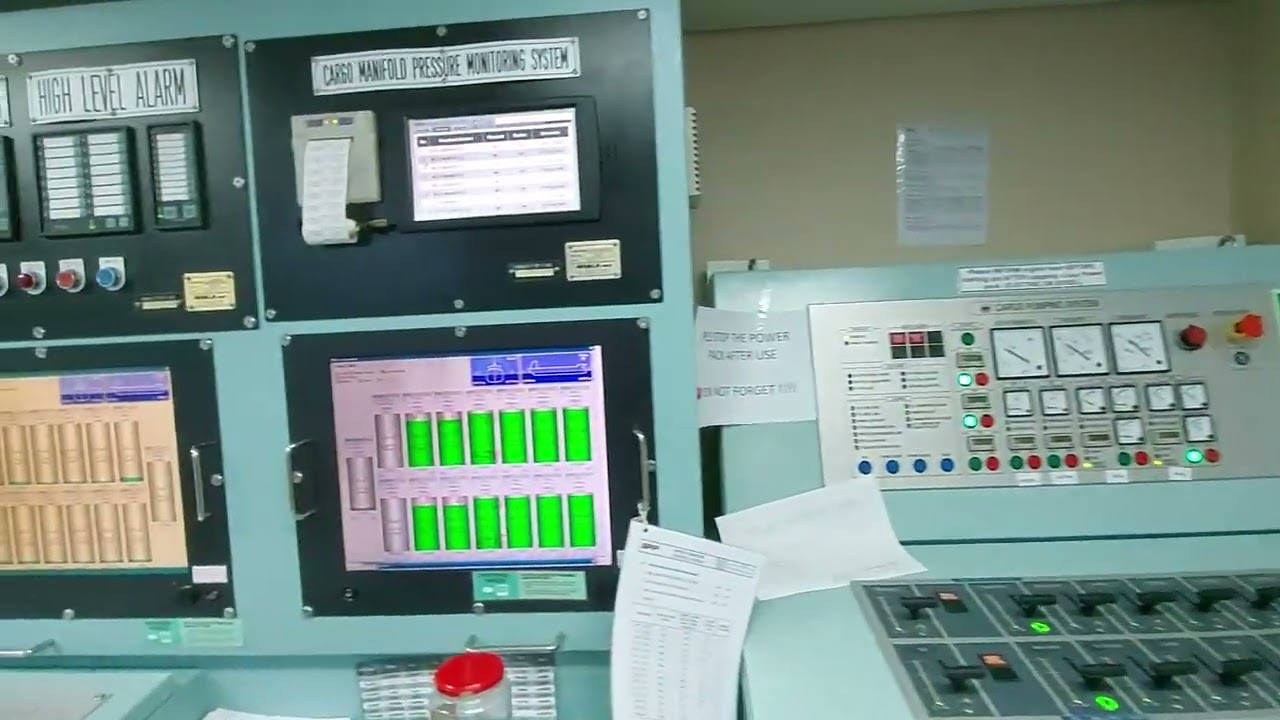 Chemical Tanker ship CCR | Loading monitor